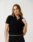 Vanguard Womens Polo Black
