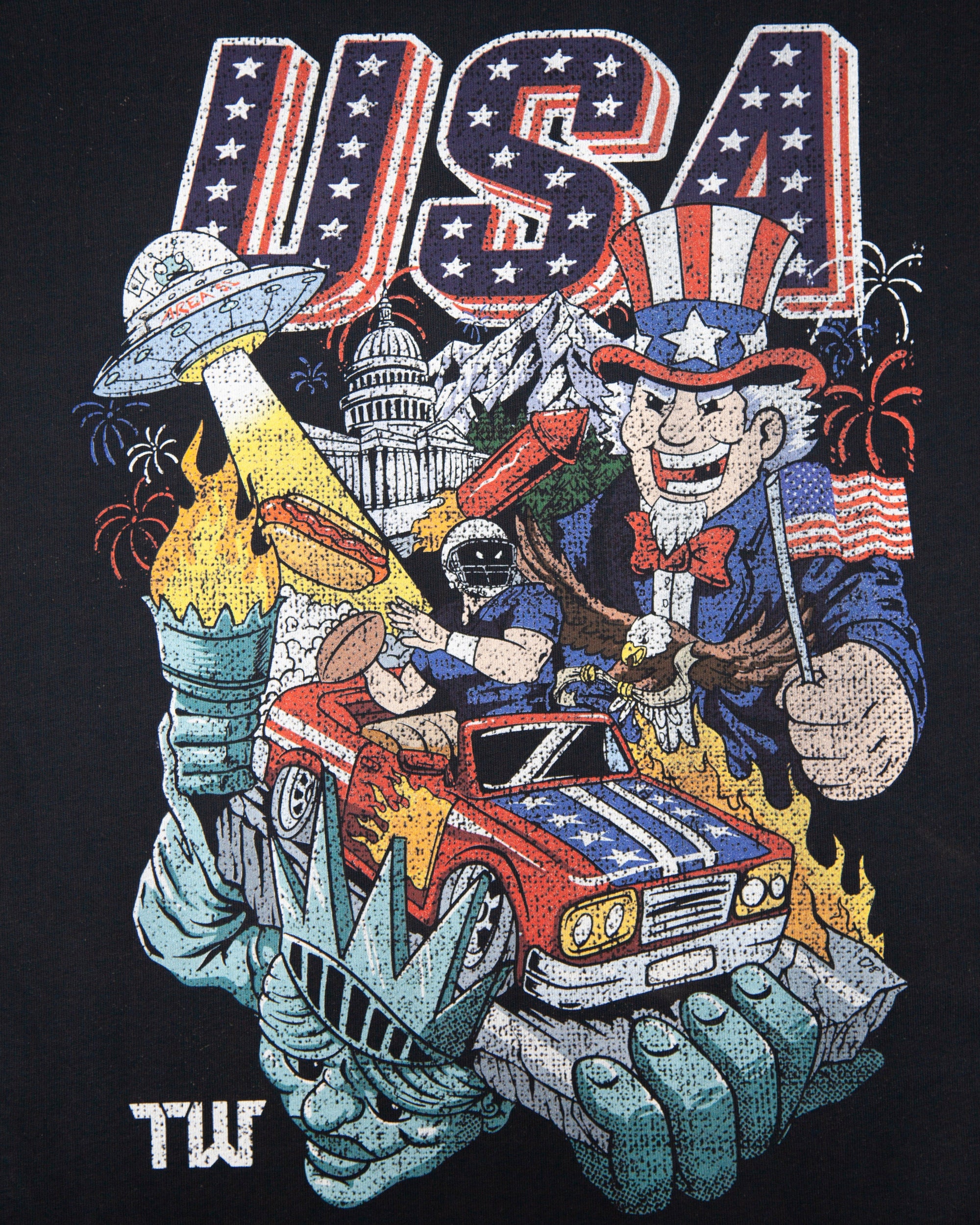 4th of July USA T-shirt