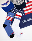 4th of July White Socks
