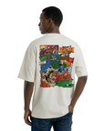 Truwear Faze Off White Utah Collage T-shirt - Off white