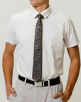 Phenom Classic White Short Sleeve Dress Shirt