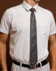 Phenom Classic White Short Sleeve Dress Shirt
