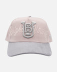 BYU Grey and Silver Suede Brim Hat