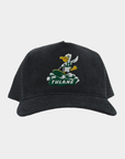 Tulane Black Full Cord Fade Hat
