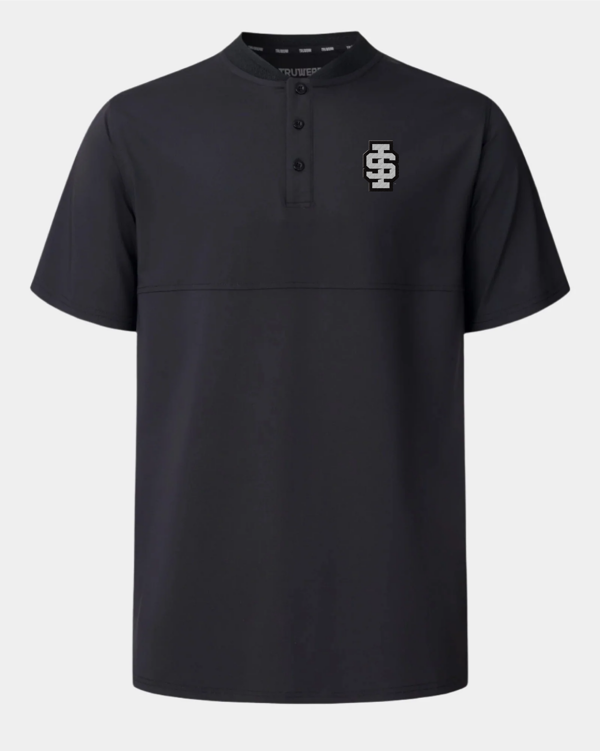 Idaho State Crown Blade Polo Black