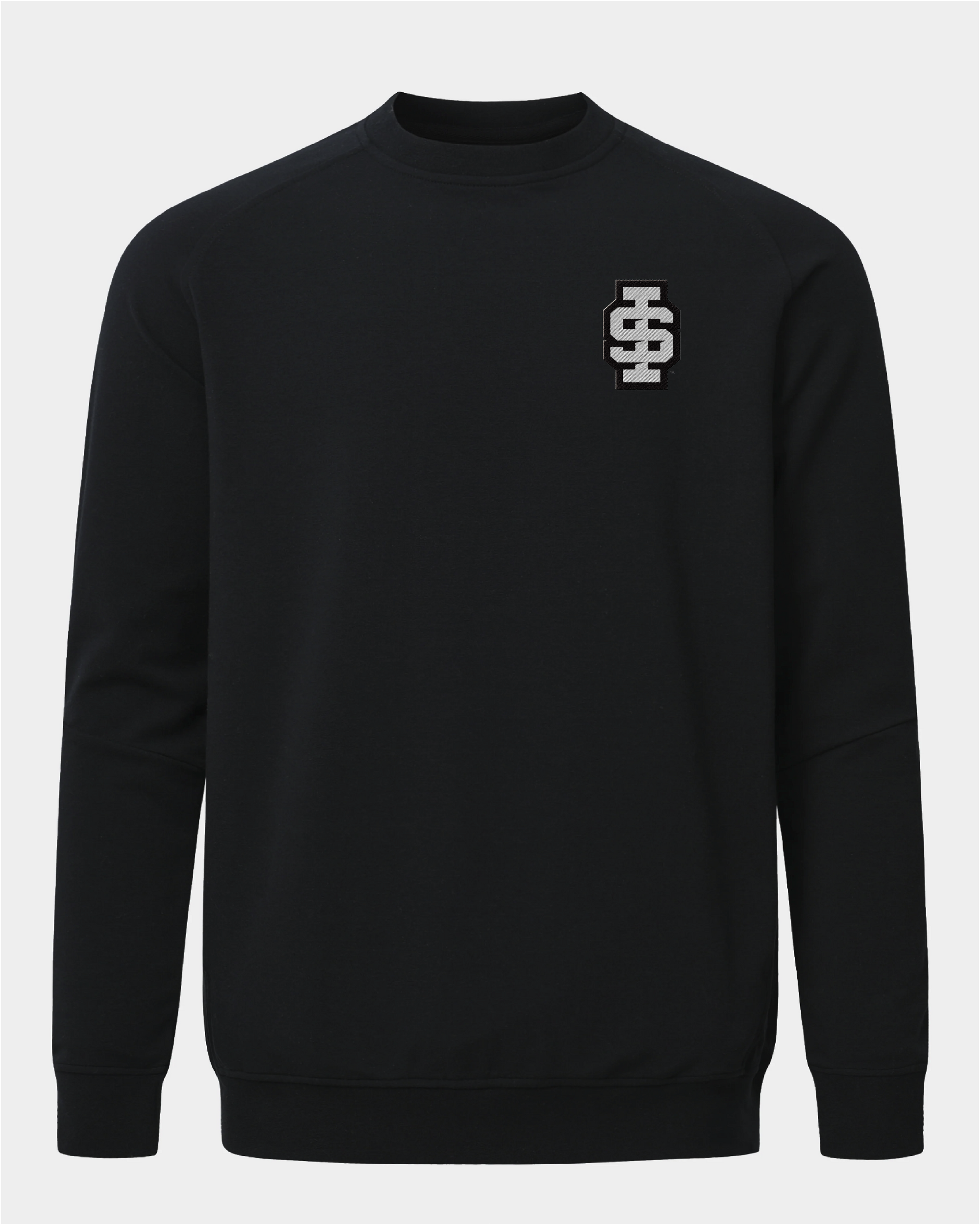 Idaho State Meridian Black Crewneck