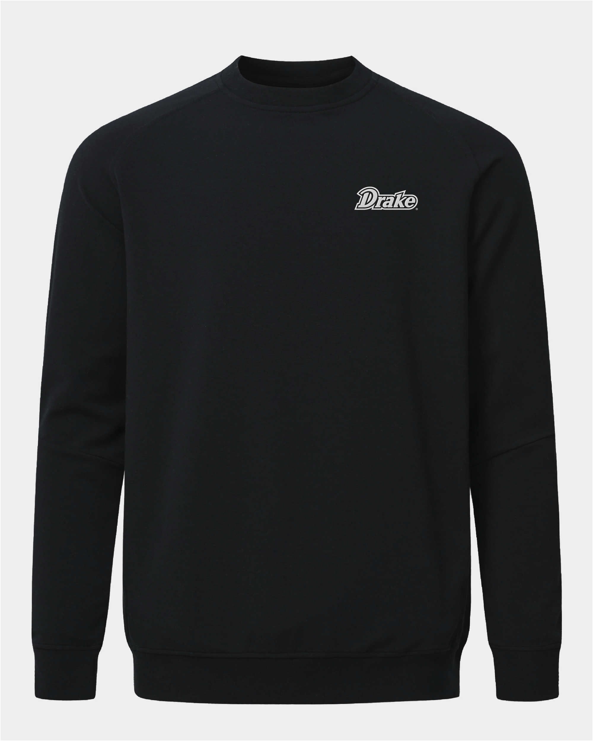 Drake Meridian Black Crewneck