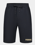 Purdue Peak Sweat Black Shorts