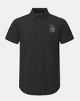 James Madison Phenom Classic Black Short Sleeve Dress Shirt