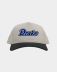 Drake Cream Black Cord Brim Fade Hat