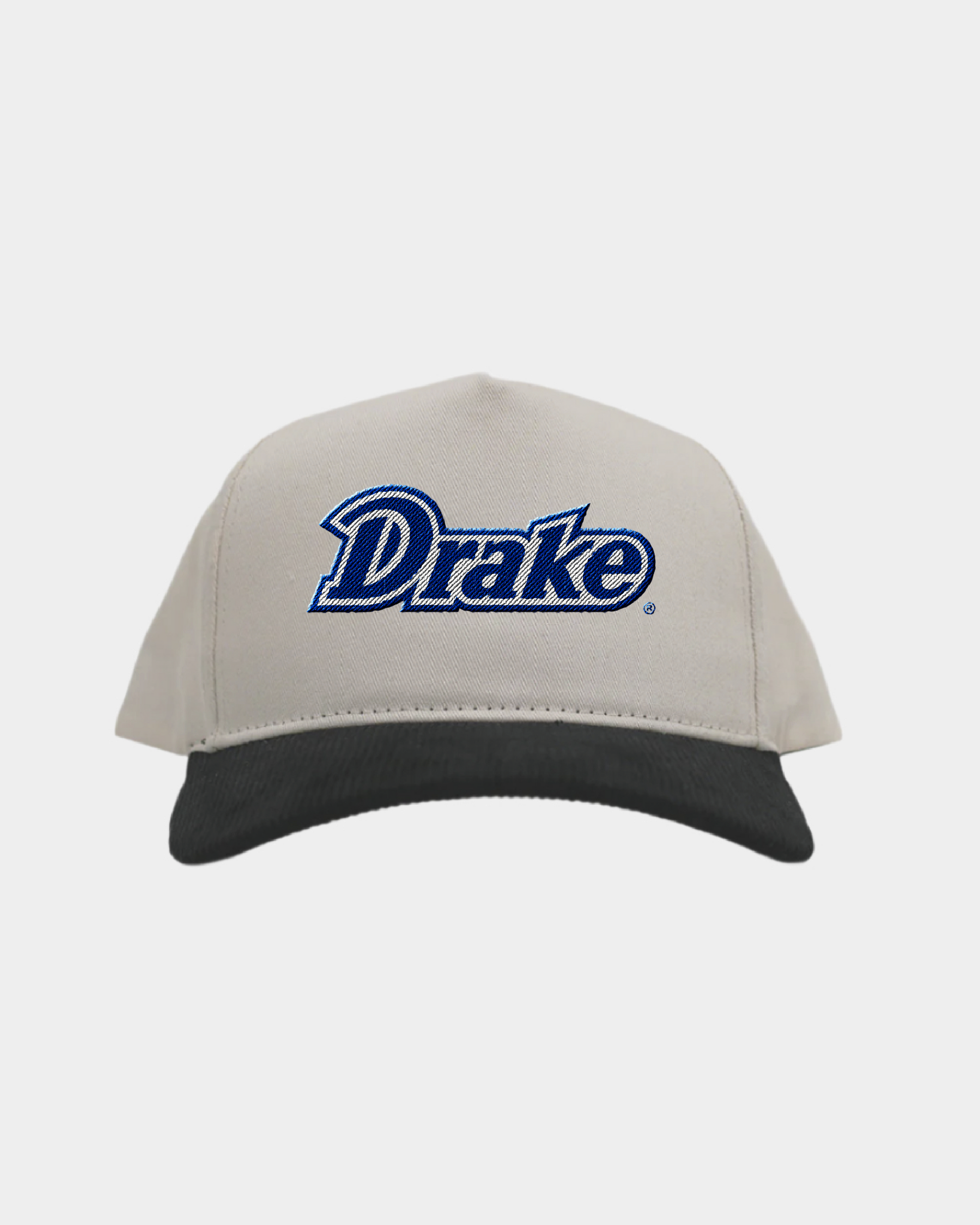 Drake Cream Black Cord Brim Fade Hat