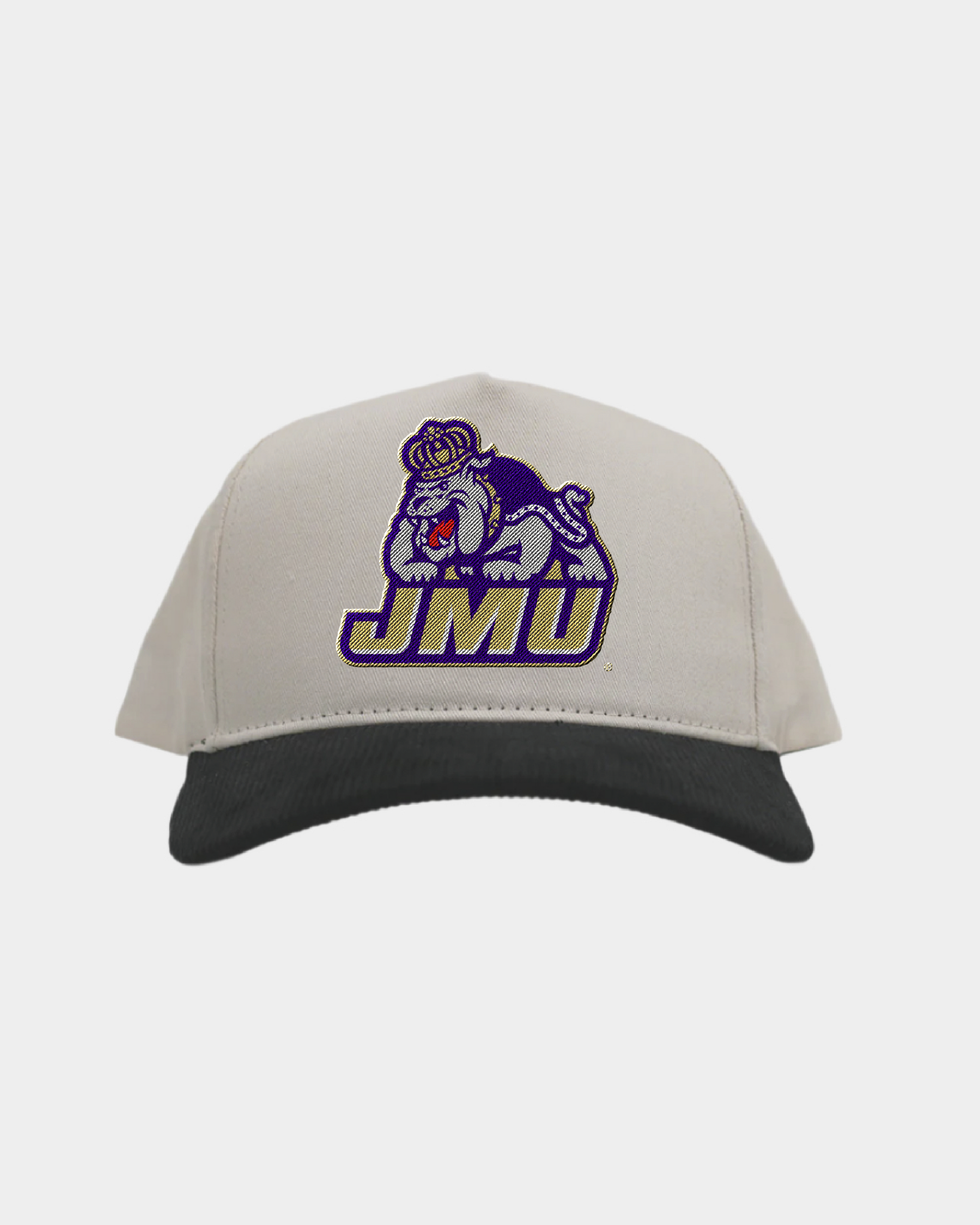 James Madison Cream Black Cord Brim Fade Hat