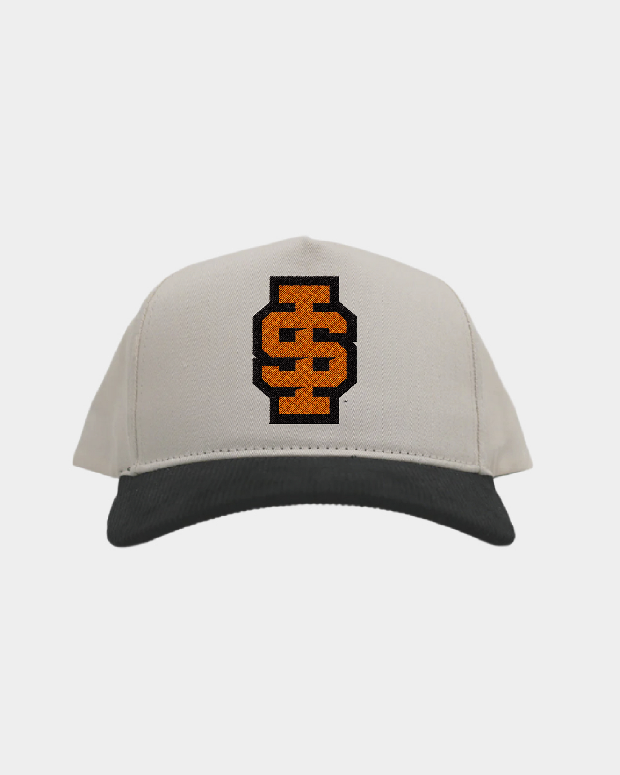 Idaho State Cream Black Cord Brim Fade Hat