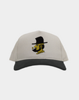 App State Cream Black Cord Brim Fade Hat