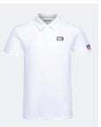 Crest 2.0 Polo White 4th of July 1776