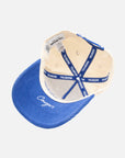 Brigham Young Natural and Royal Blue Suede Brim Hat