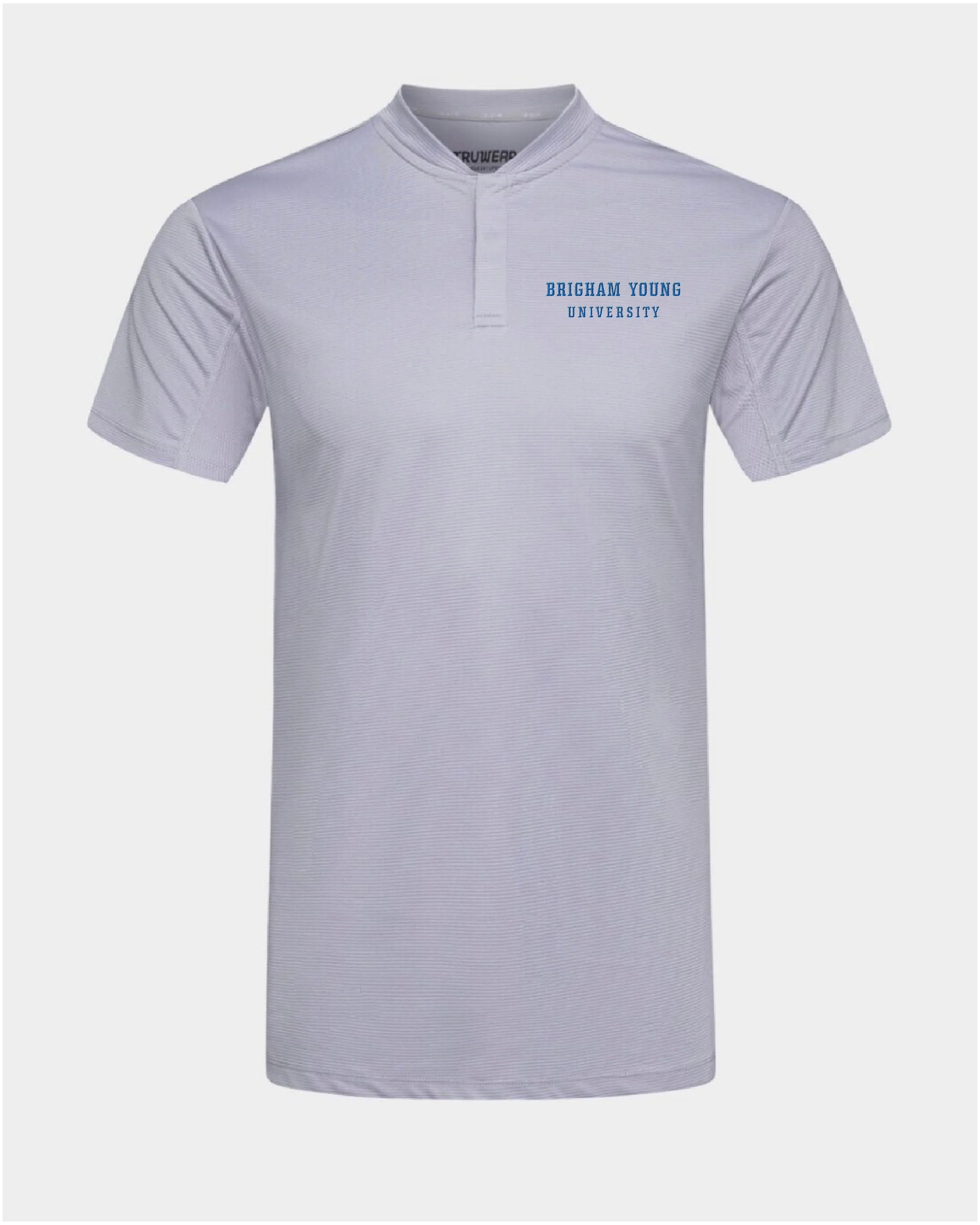 BYU Pinnacle Light Grey Polo 2.0