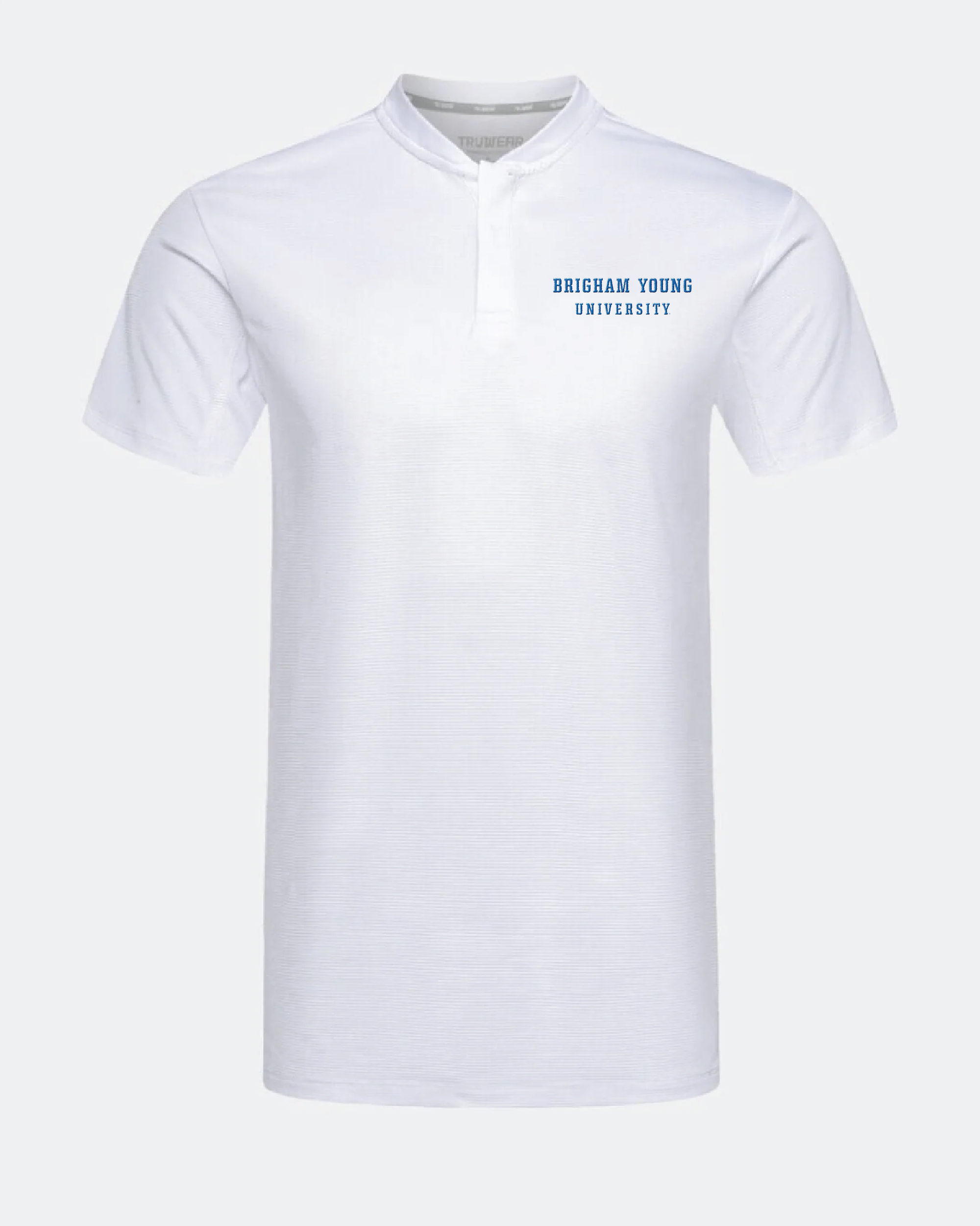 BYU Pinnacle 2.0 White Polo