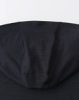 Hooded Cardinal Long Sleeve Black Workout Shirt - Cardinal
