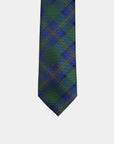 Immortal Tartan Dark Green Tie - Green
