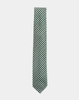 Immortal Green Gingham Tie - Green