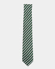 Immortal Green Christmas Stripe Tie