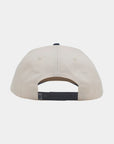 Cream Navy Cord Brim Fade Hat - Cream