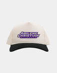 ACU Cream Black Cord Brim Fade Hat