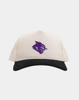 ACU Cream Black Cord Brim Fade Hat