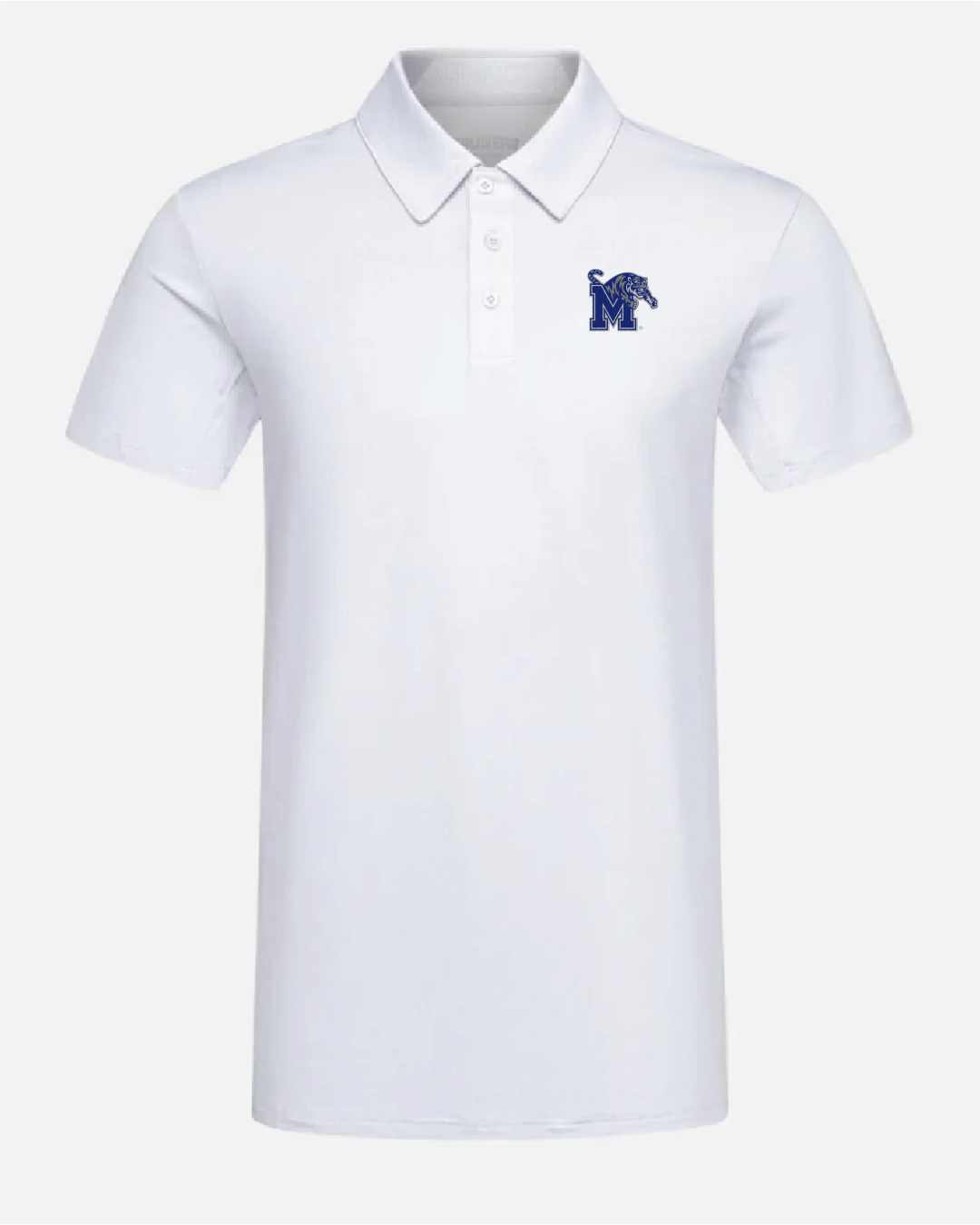 Memphis University Crest 2.0 Light Grey Polo