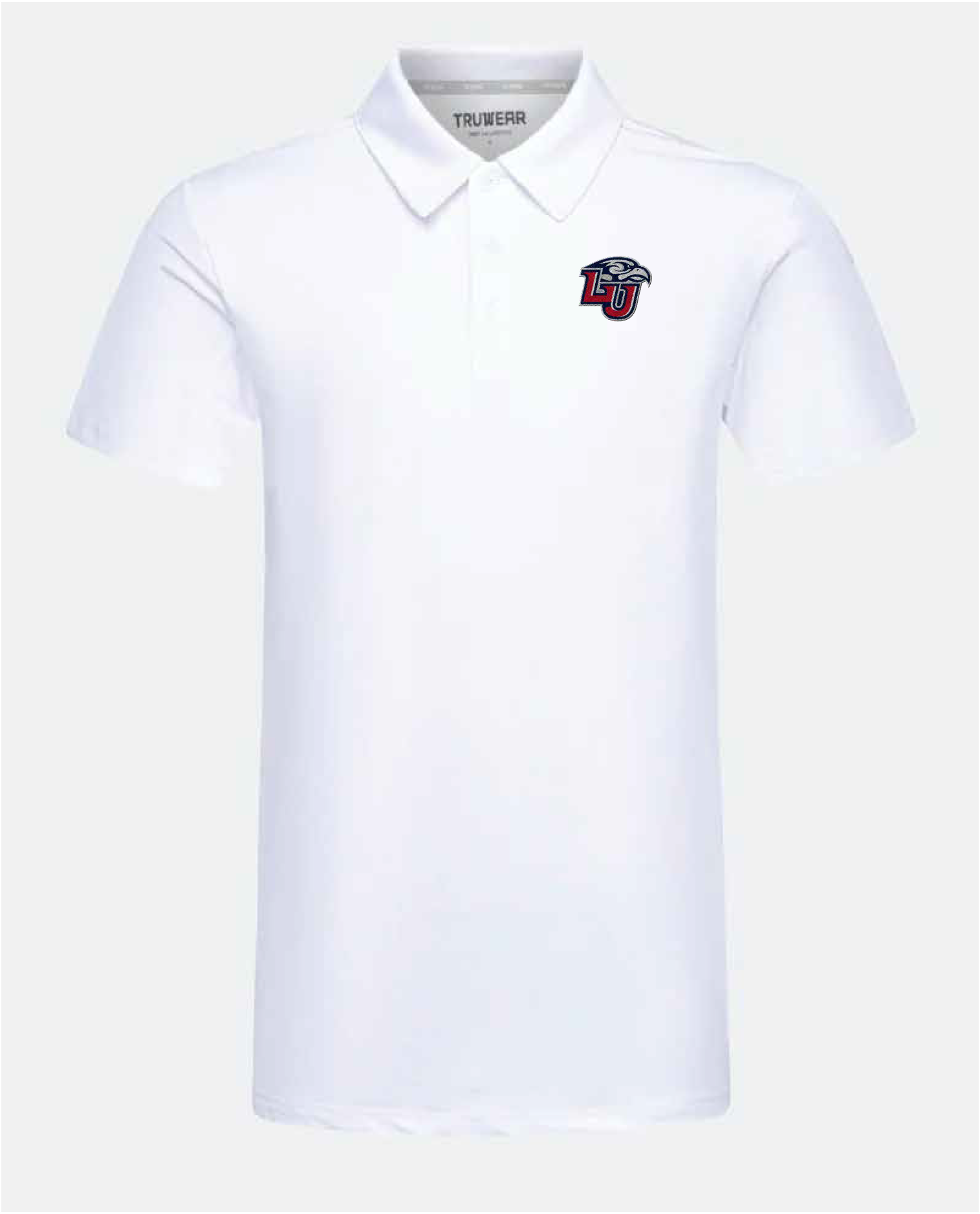 Liberty Crest 2.0 White Polo
