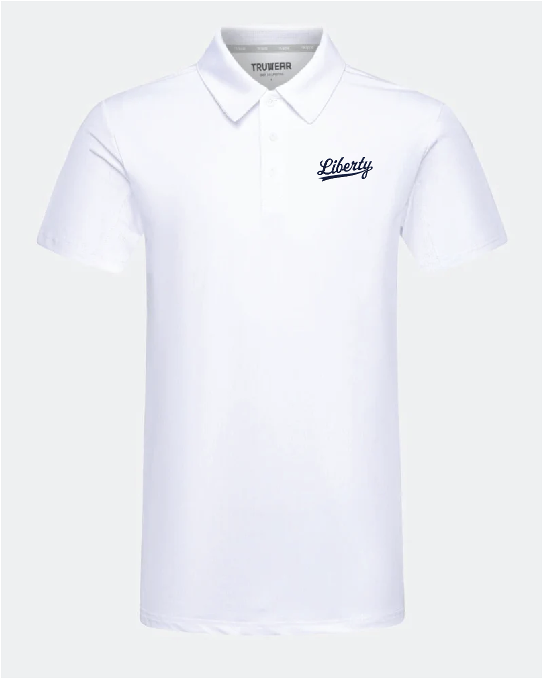 Liberty Crest 2.0 White Polo