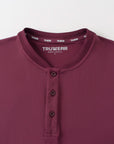 Crown Blade Polo Dark Cherry Collar
