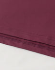 Crown Blade Polo Dark Cherry Hem