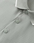 Icon Polo Slate Green Button