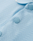 Icon Polo Light Blue Front Buttons