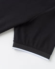 Vanguard Zip Polo Black Sleeve