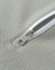 Vanguard Zip Polo Slate Green Front Zipper