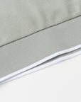 Vanguard Zip Polo Slate Green Hem