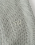 Vanguard Zip Polo Slate Green Logo