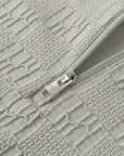 Titan Polo Slate Green Front Zipper