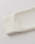 Scuba Hoodie Off White Sleeve