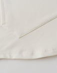 Scuba Hoodie Off White Hem