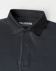 Elevation Polo Black Houndstooth - Black