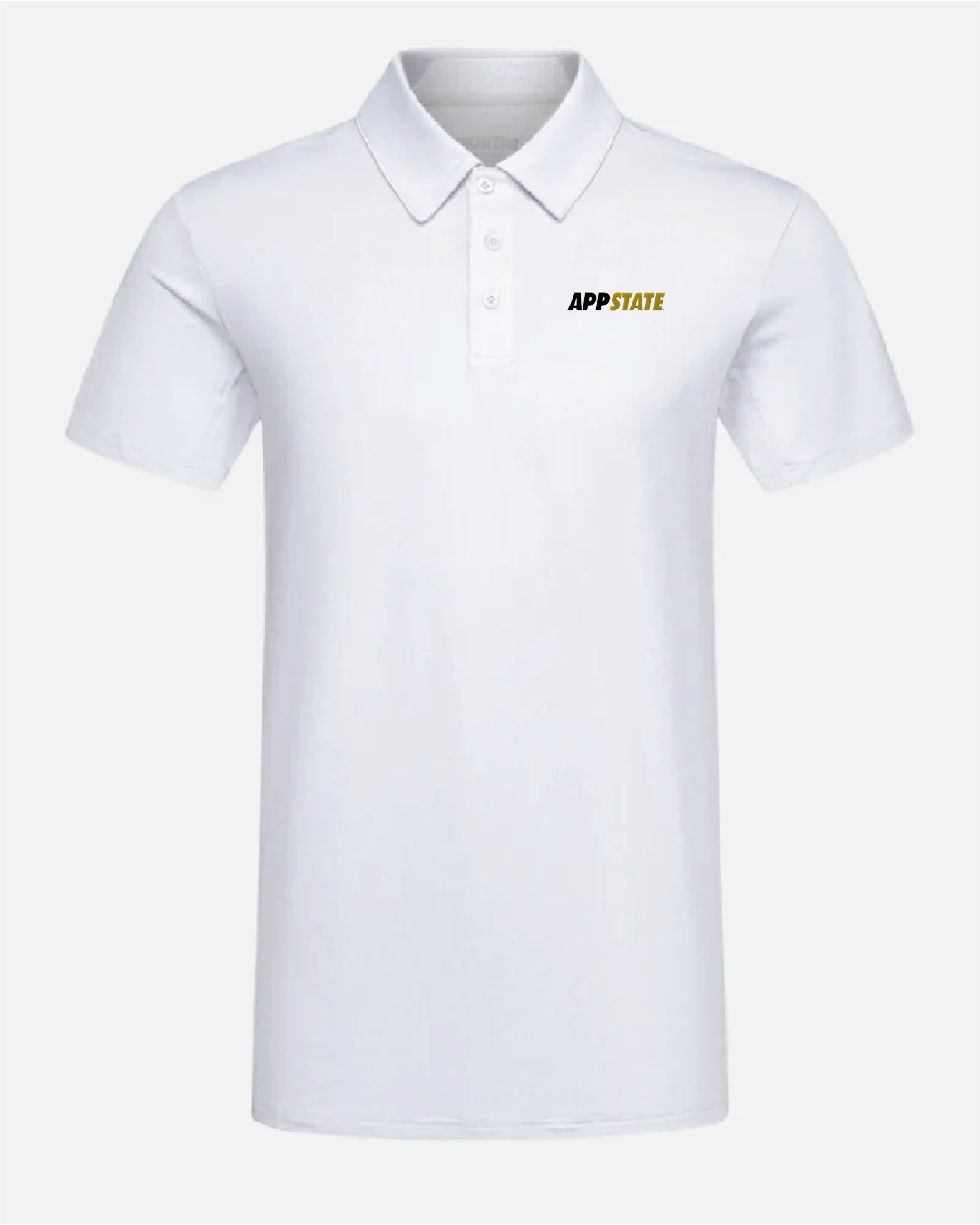 App State Crest 2.0 Light Grey Polo