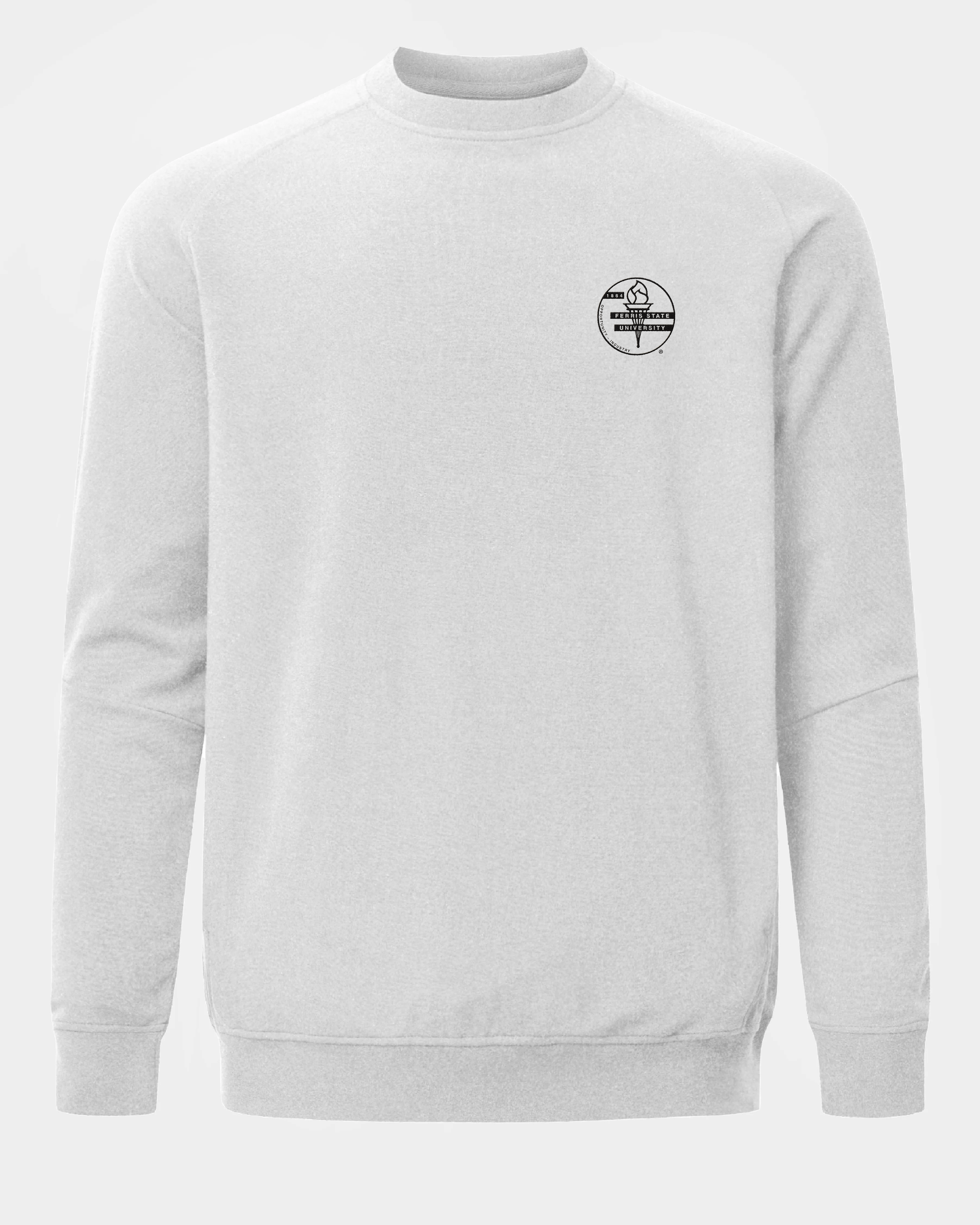 Ferris State Meridian Heather Grey Crewneck