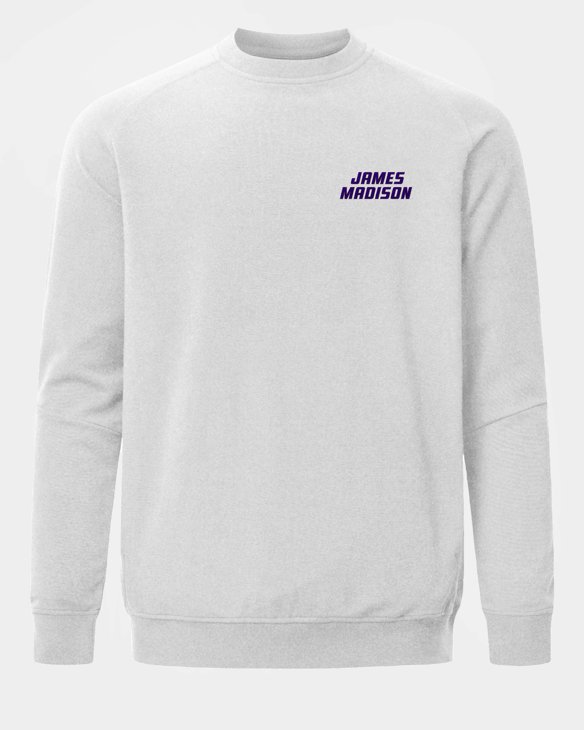 James Madison Meridian Heather Grey Crewneck