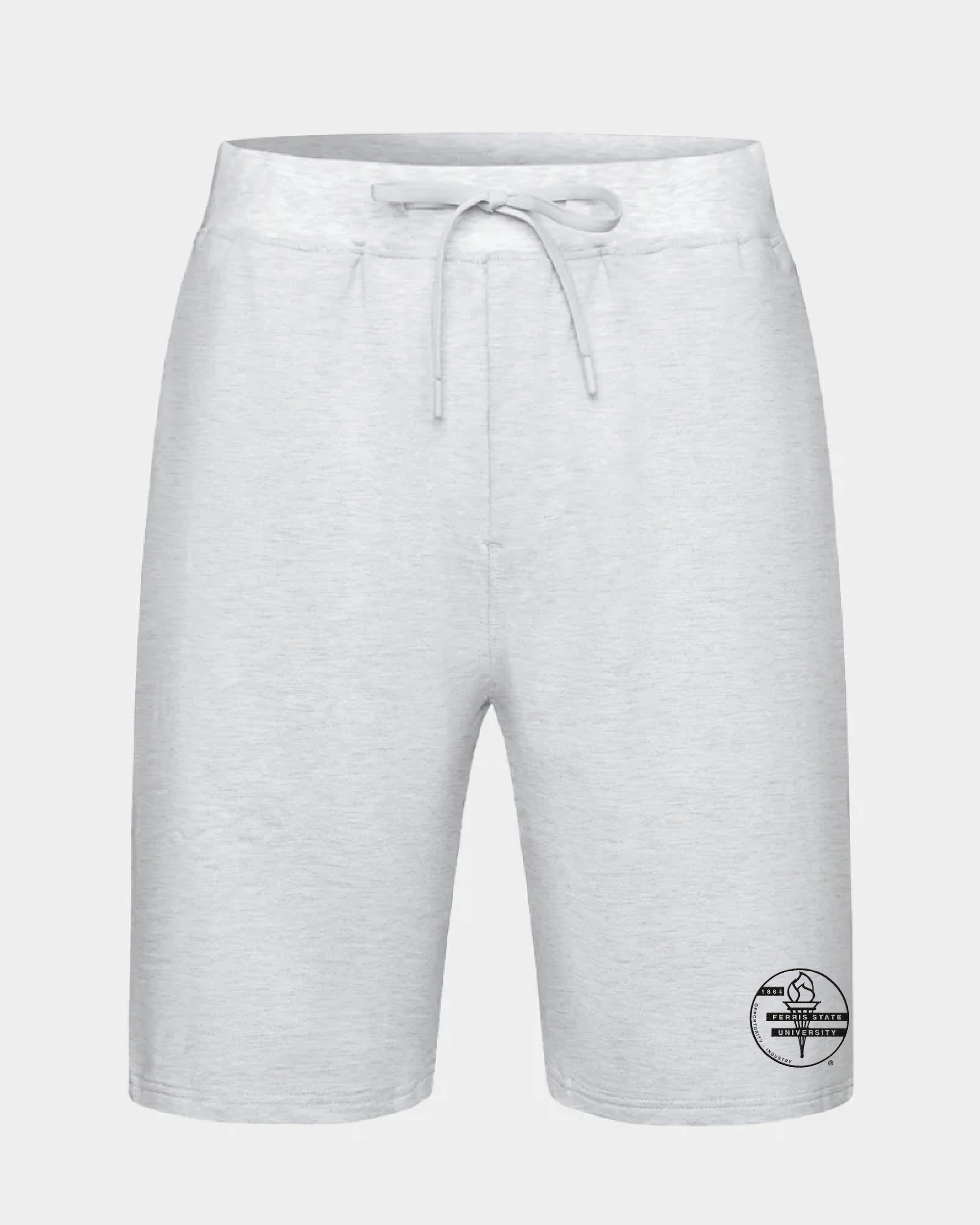 Ferris State Peak Sweat Heather Grey Shorts