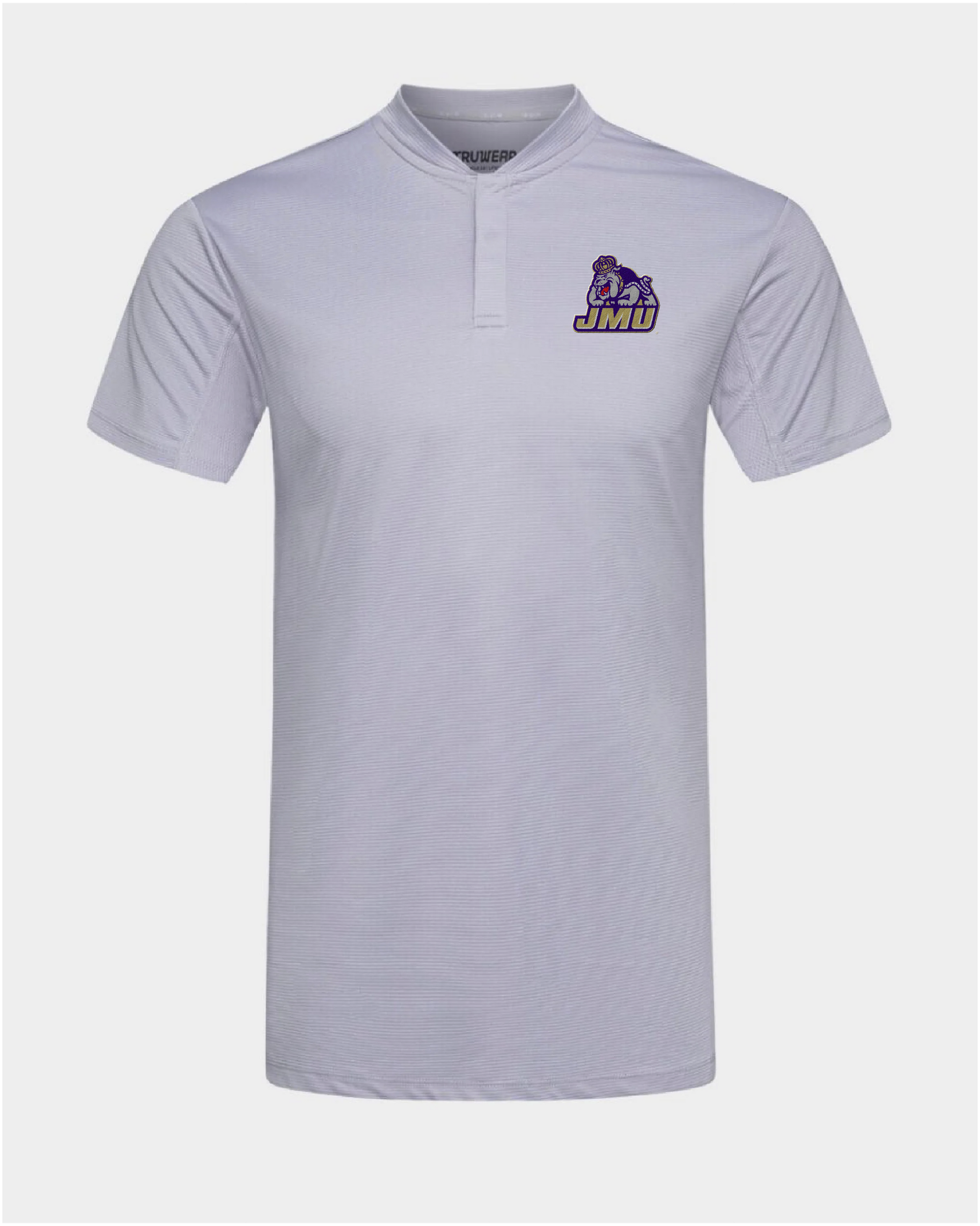 James Madison Pinnacle Light Grey Polo 2.0