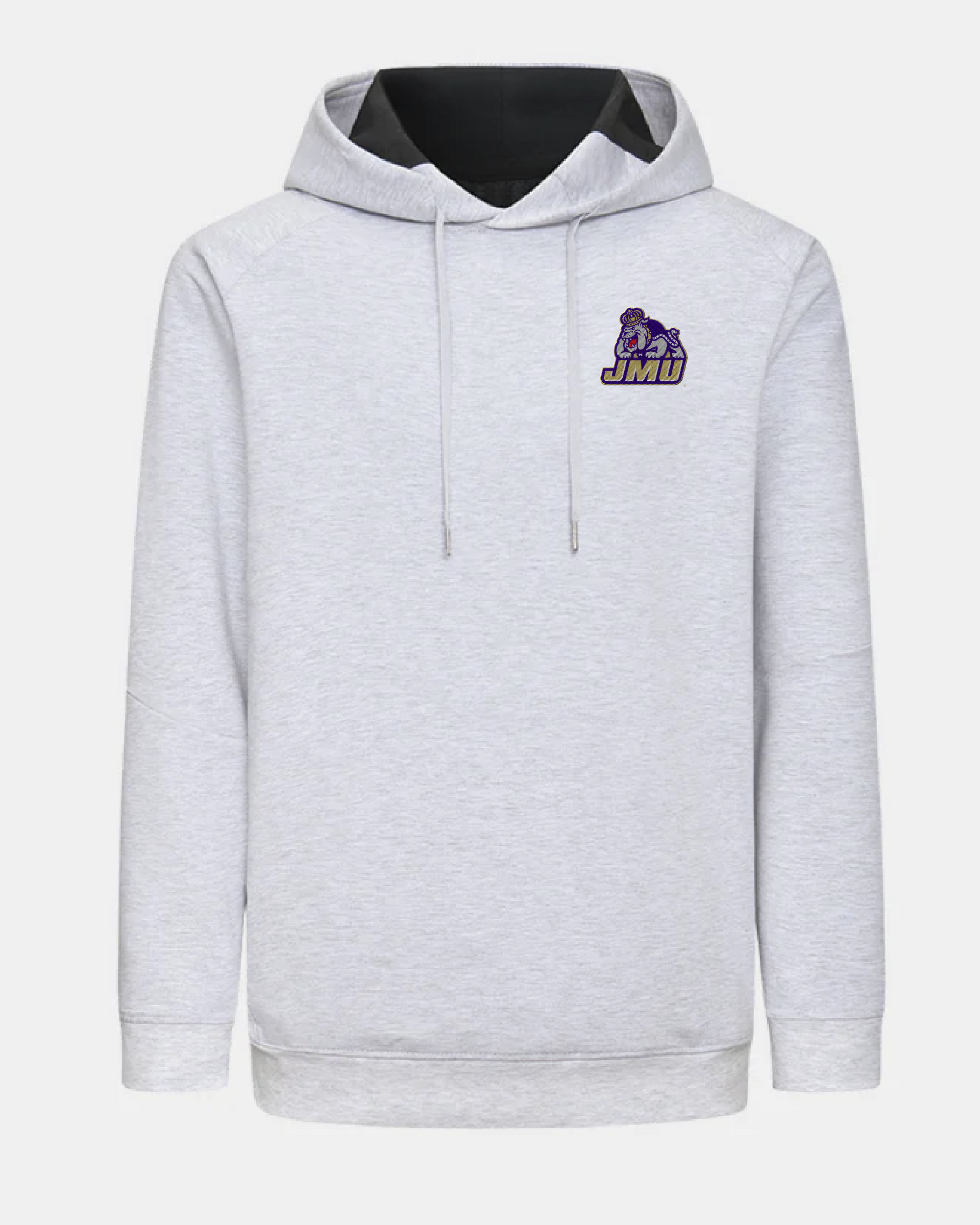 James Madison University Singular Heather Grey Hoodie